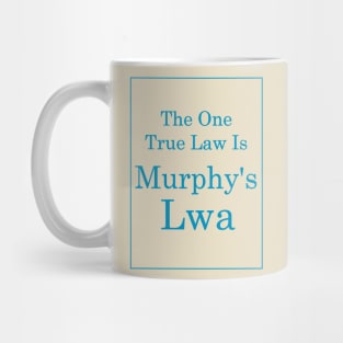 Murphy's Lwa (Teal Text) Mug